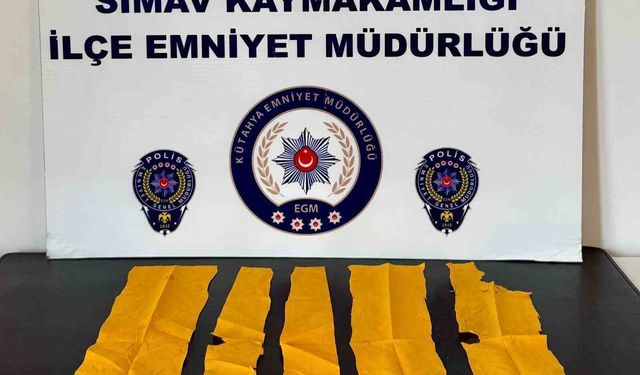 Simav'da uyuşturucu operasyonu: 3 gözaltı