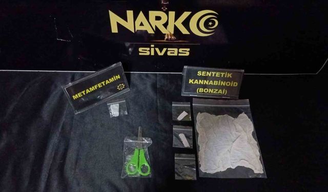 Sivas'ta 3 uyuşturucu taciri tutuklandı