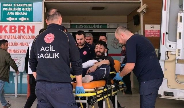 Bursa'da iş kazası