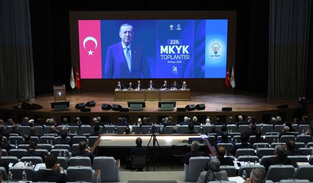 AK Parti MKYK Toplantısı başladı