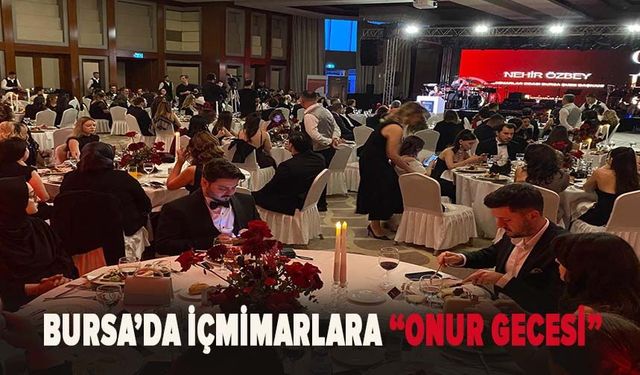 İçmimarlara “Onur Gecesi”