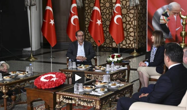 MHP ve DEM Parti bayramlaşmasında süreç konuşuldu