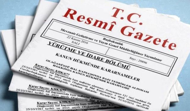 Resmi Gazete’de yayımlandı: Bakan yardımcısı değişti
