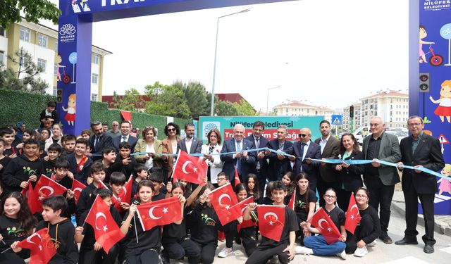 Kızılcıklı Mahallesi’nde Trafik Eğitim Sokağı açıldı