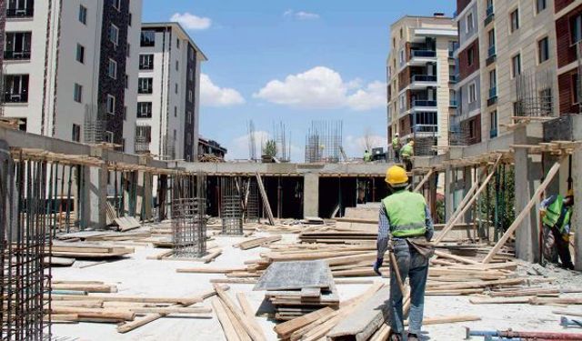 TÜİK açıkladı: İnşaat üretimi martta geriledi