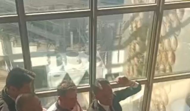 Osmangazi Belediye Meclisi'nde çıkan arbede koridorlara taştı