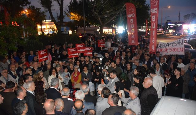 CHP Bursa’dan Sert Çıkış