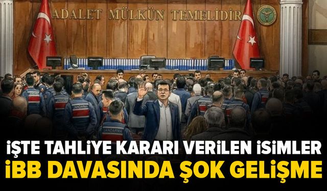 İBB davasında 9 kişi tahliye edildi