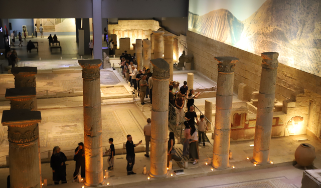 Zeugma Mozaik Müzesi’ne bayramda yoğun ilgi