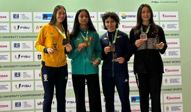 BUÜ’lü milli sporcudan uluslararası başarı