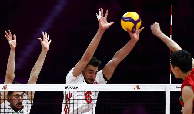 A Milli Erkek Voleybol Takımı Belçika’yı 3-0 yendi