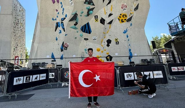 Bursalı sporcu Dünya Kupası'nda Türkiye için yarıştı