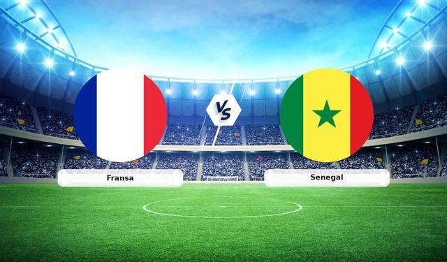 Dünya Kupası'nda dev maç! Fransa - Senegal! CANLI