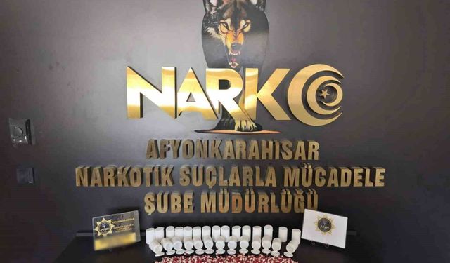 Afyonkarahisar'da uyuşturucu operasyonu: 1 şüpheli tutuklandı