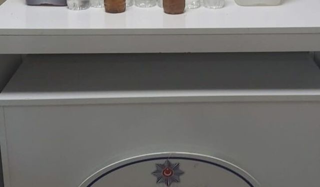 Akşehir Polisi sahte içki imalatına geçit vermedi