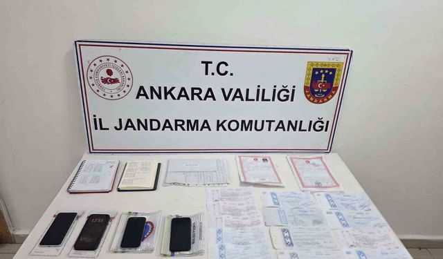 Ankara'da tefecilik operasyonu: 106 banka hesabına el konuldu