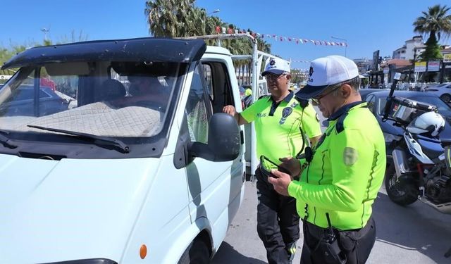Aydın'da Mayıs ayında 172 bin araç kontrol edildi