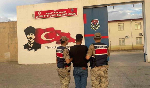 Batman'da 38 hükümlü yakalandı