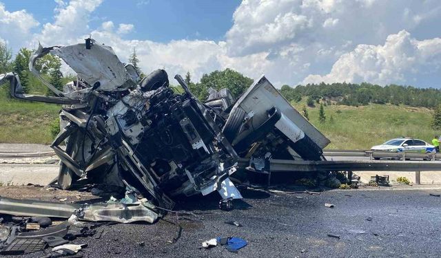Bilecik'te feci kaza: 1 kişi hayatını kaybetti