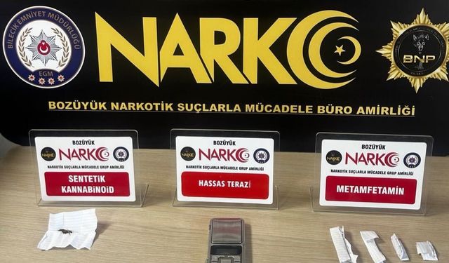 Bilecik'te uyuşturucu operasyonu
