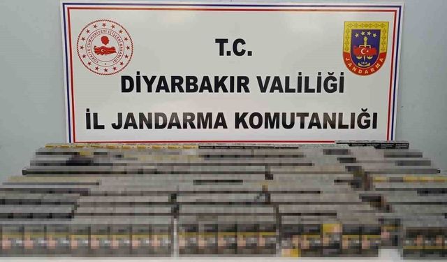 Diyarbakır'da 7 bin 494 paket kaçak sigara ele geçirildi, 52 şüpheli hakkında işlem yapıldı
