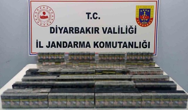 Diyarbakır'da kaçakçılık operasyonlarında 46 şüpheliye işlem yapıldı
