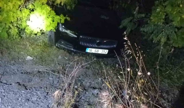 Elazığ'da otomobil şarampole uçtu: 1 yaralı