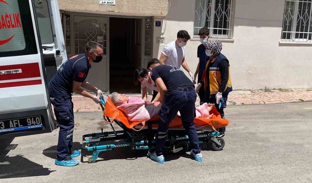 Evde düşerek mahsur kalan kardeşler için ekipler seferber oldu