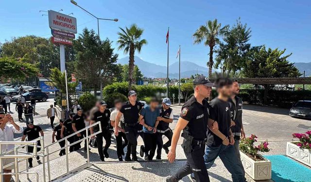 Fethiye'de Daltonlar ve Casperlar soruşturmasında yeni operasyon: 22 gözaltı