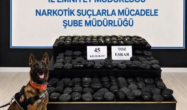 Hakkari'de aranan şahıs 45 kilo uyuşturucuyla yakalandı
