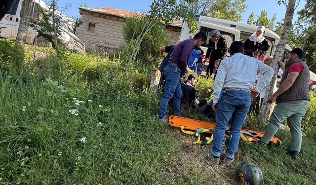 Hakkari'de motosiklet kazası: 1 yaralı