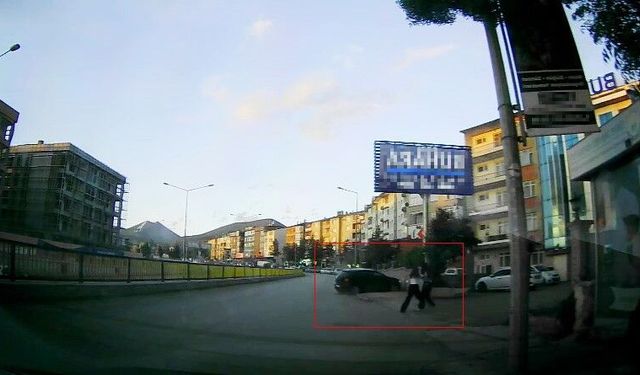 İşte Erzurum'da yürekleri ağızlara getiren o anlar