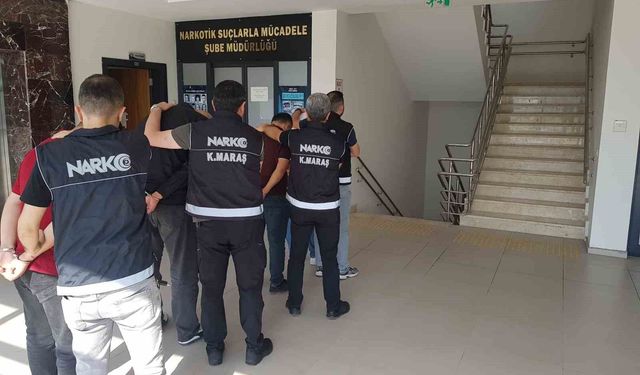 Kahramanmaraş'ta 21 milyon liralık uyuşturucu operasyonu