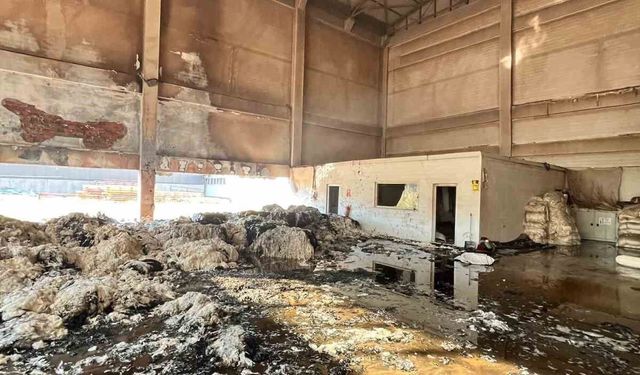 Kahramanmaraş'ta fabrika yangını korkuttu