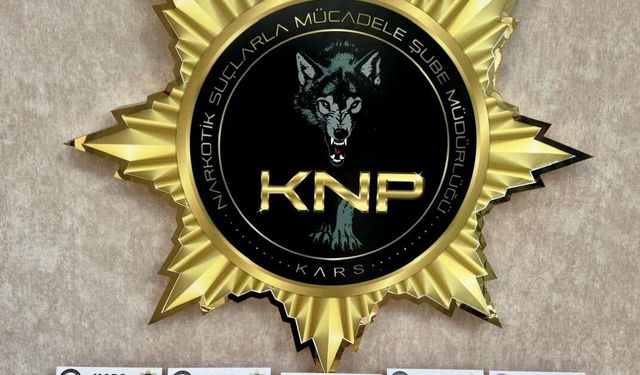 Kars'ta torbacılara narkotik darbesi: 1 kişi tutuklandı