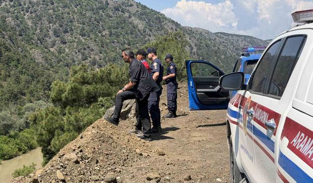 Kelkit Çayı'nda kaybolan genci arama çalışmaları 8'inci günde sürüyor