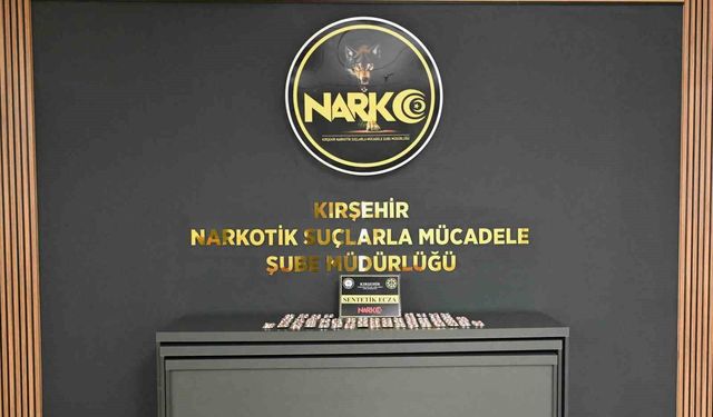 Kırşehir'de uyuşturucu ticaretinden 3 kişi tutuklandı