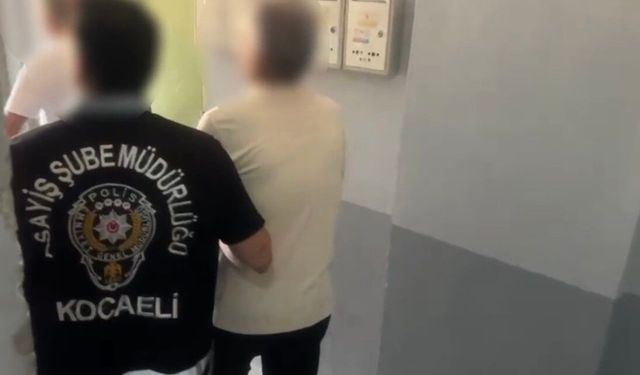 Kocaeli polisinin aradığı 8 yıllık firari İzmir'de yakalandı