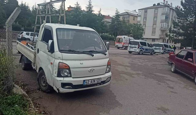 Konya'da trafik kazası: 2 yaralı