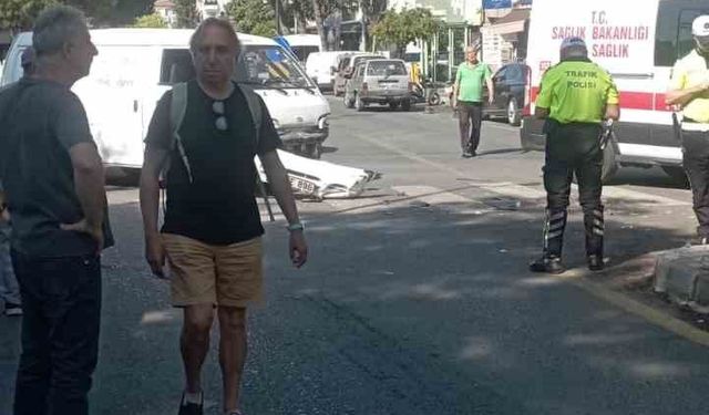 Menteşe'de trafik kazası: 1 yaralı