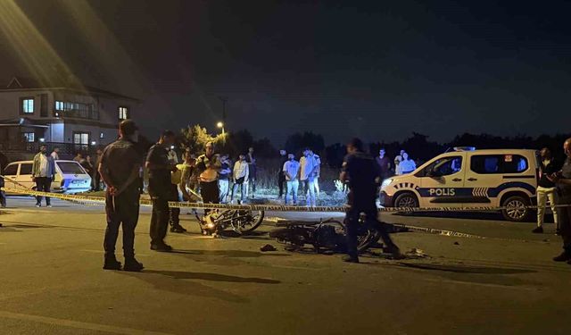 Mersin'de motosiklet kazası: 1 ölü, 1 yaralı