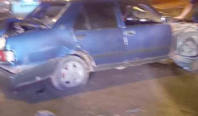 Muş'ta kontrolden çıkan otomobil dehşet saçtı: 1'i ağır 3 yaralı