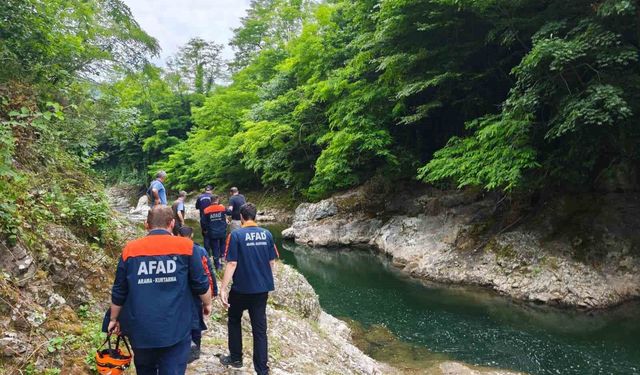 Ordu'da ırmağa düşen şahıs hayatını kaybetti