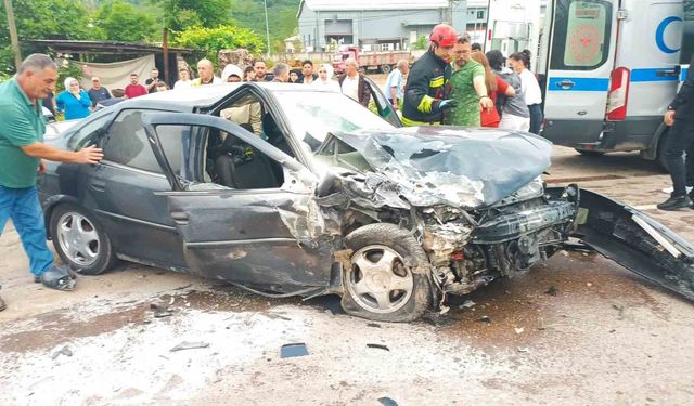 Ordu'da trafik kazası: 5 yaralı