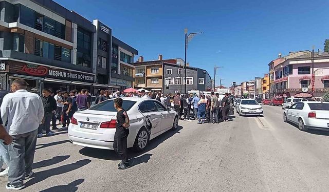 Sivas'ta 4 araçlı zincirleme kaza: 1 yaralı