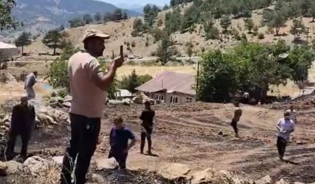 Tarım arazisi alevlere teslim oldu, yangında elektrik dağıtım şirketinin ihmali olduğu ileri sürüldü