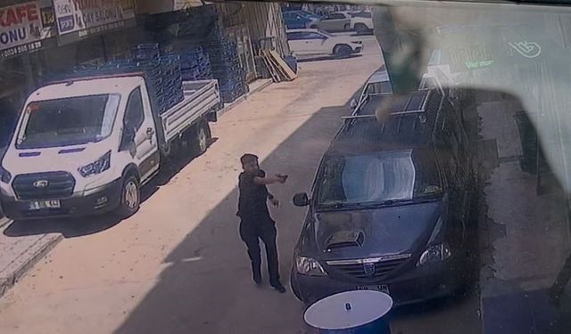 Yan bakma yüzünden silahla böyle vurdu...