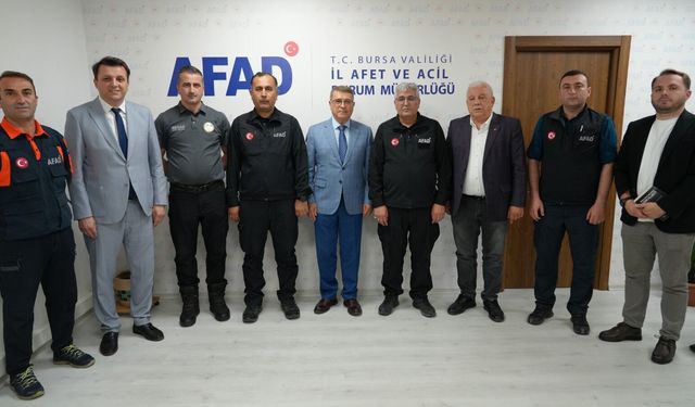 Bursa’da BESAK’a AFAD’dan akreditasyon