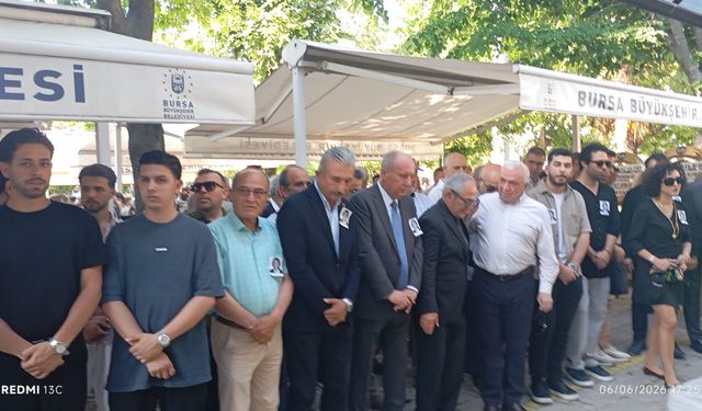 Bursa siyasetinin acı günü: Şenay Özeray son yolculuğuna uğurlandı