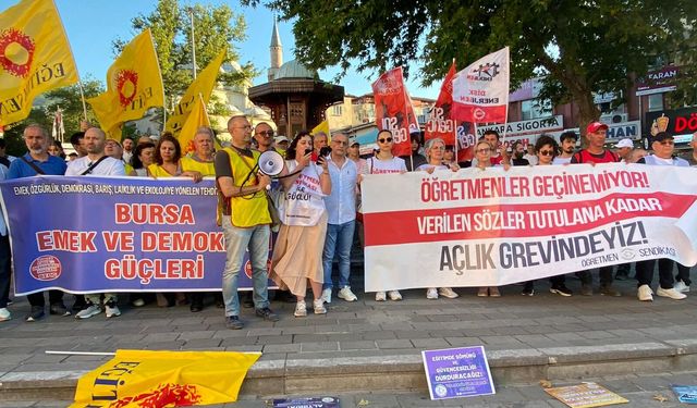 Öğretmenlerin karşısına barikat değil, çözüm konulmalı
